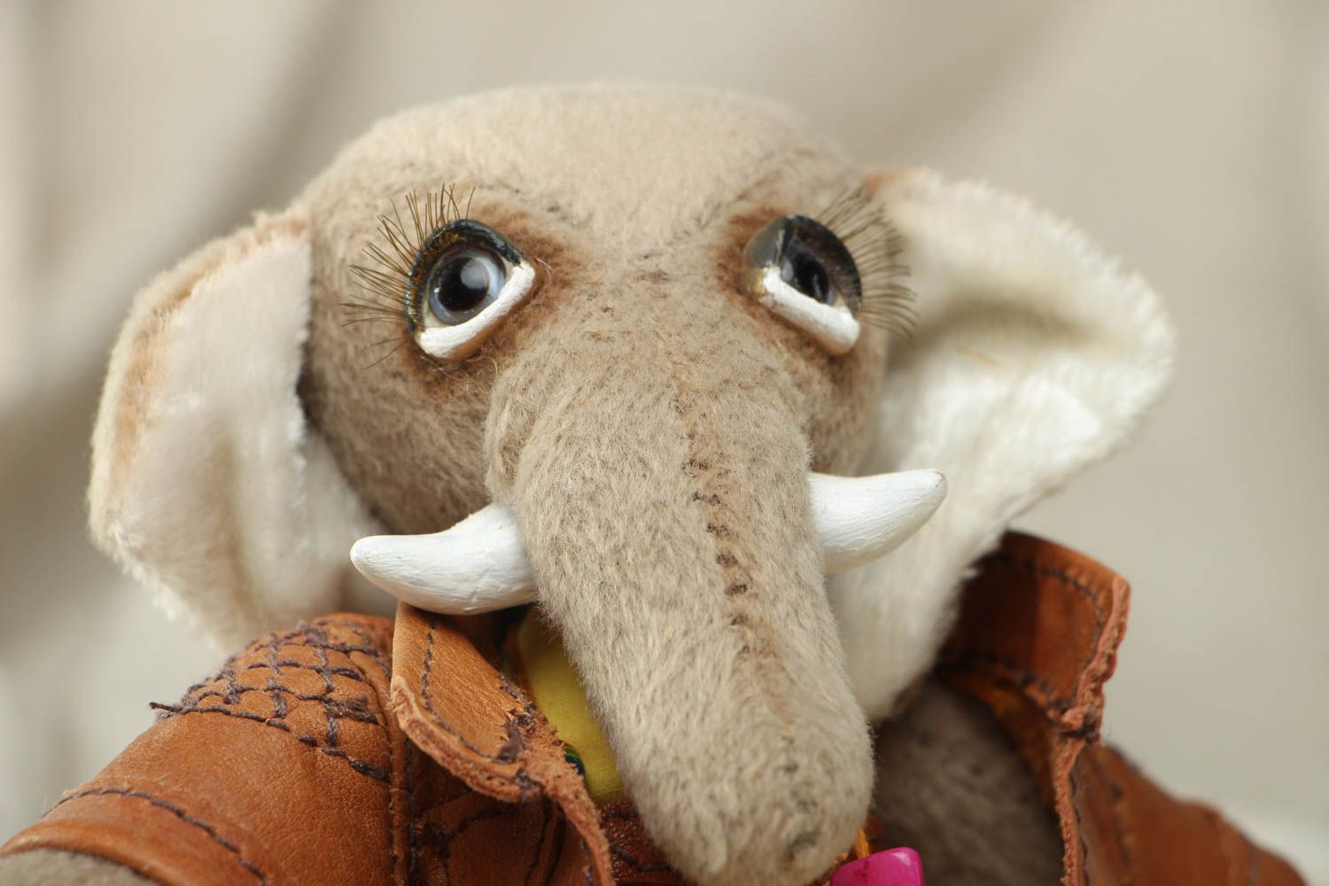 Designer fur toy Elephant photo 2