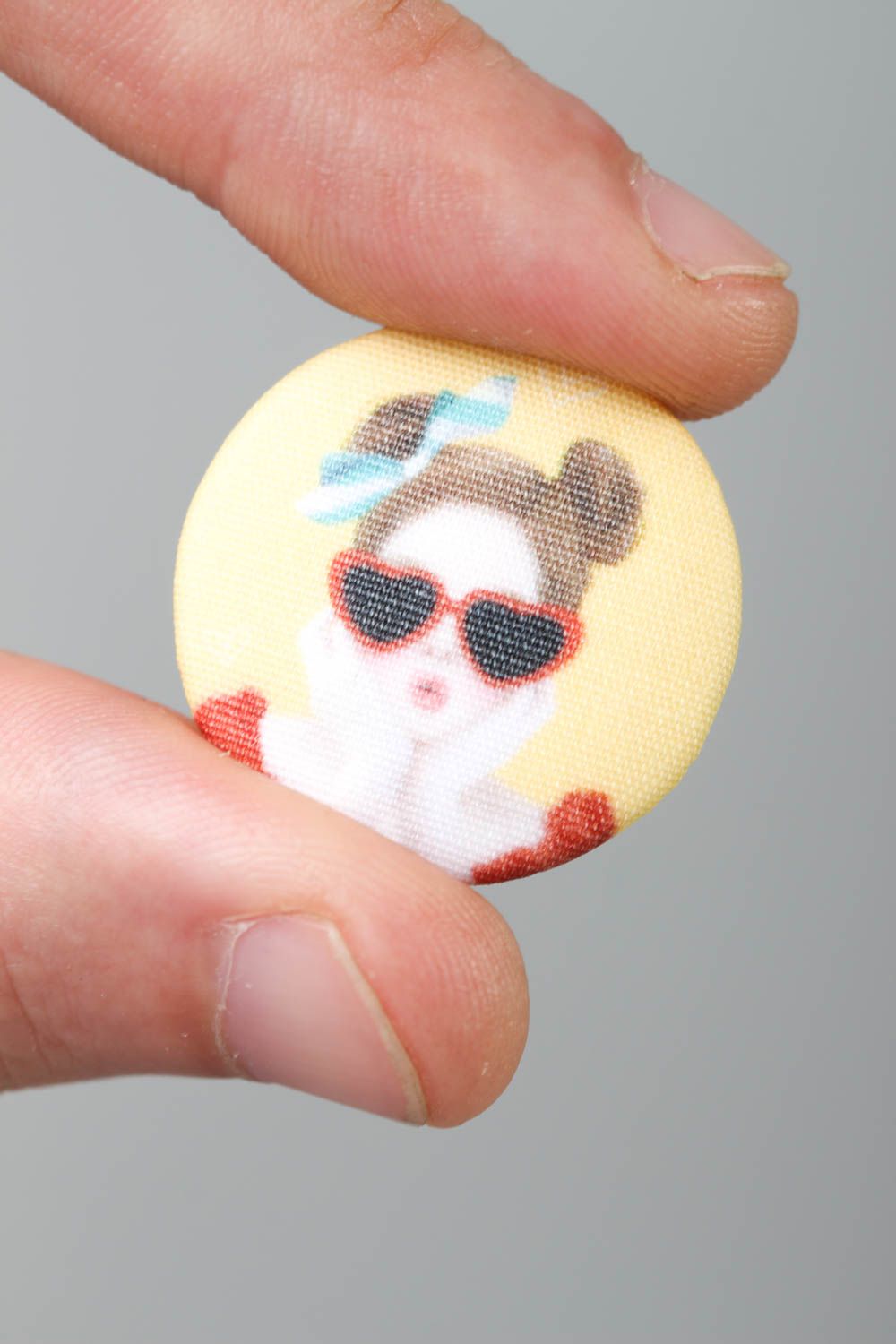 Beautiful handmade buttons plastic button creative work ideas gifts for her photo 5
