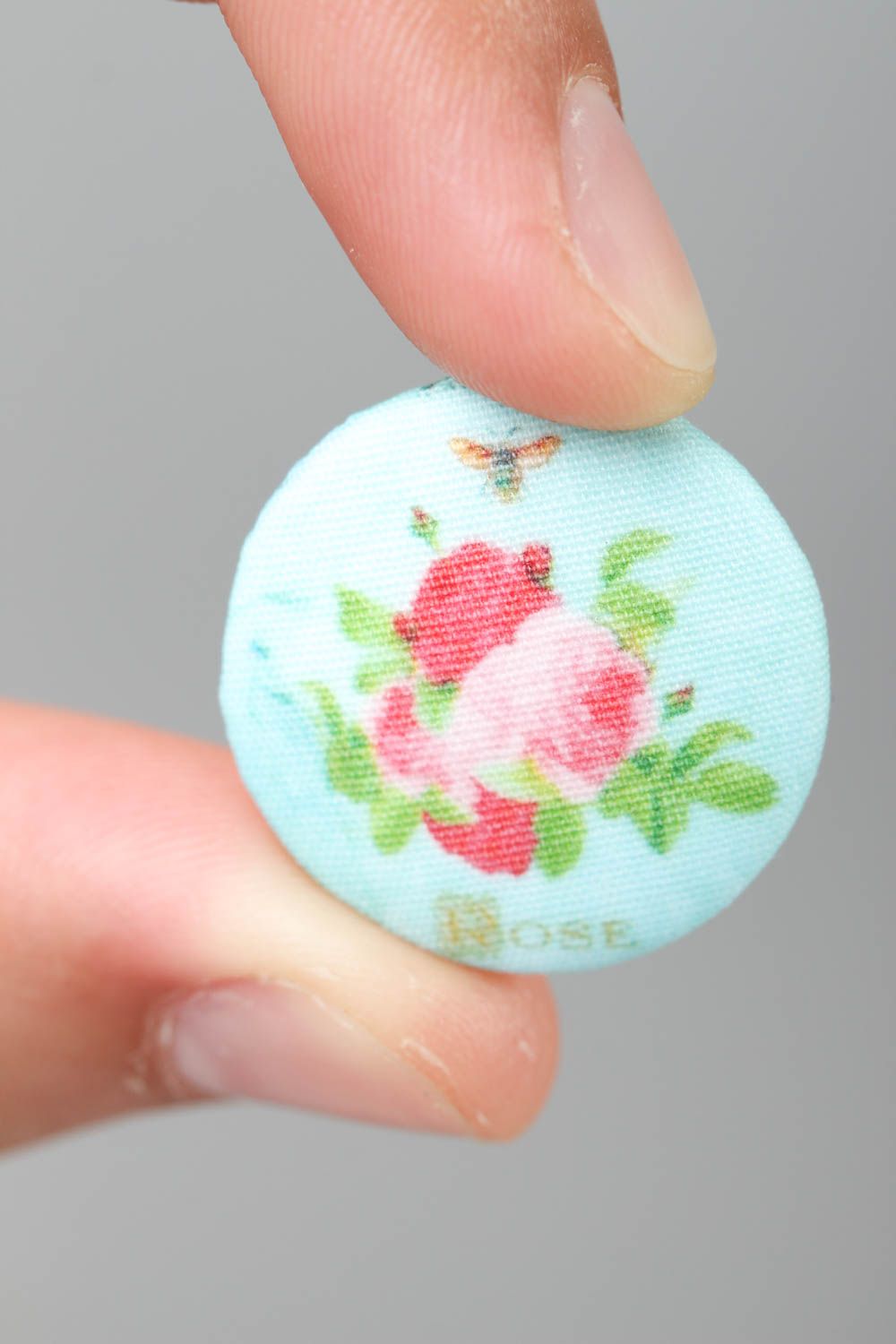 Handmade decorative fittings unusual accessory for sewing stylish button photo 5