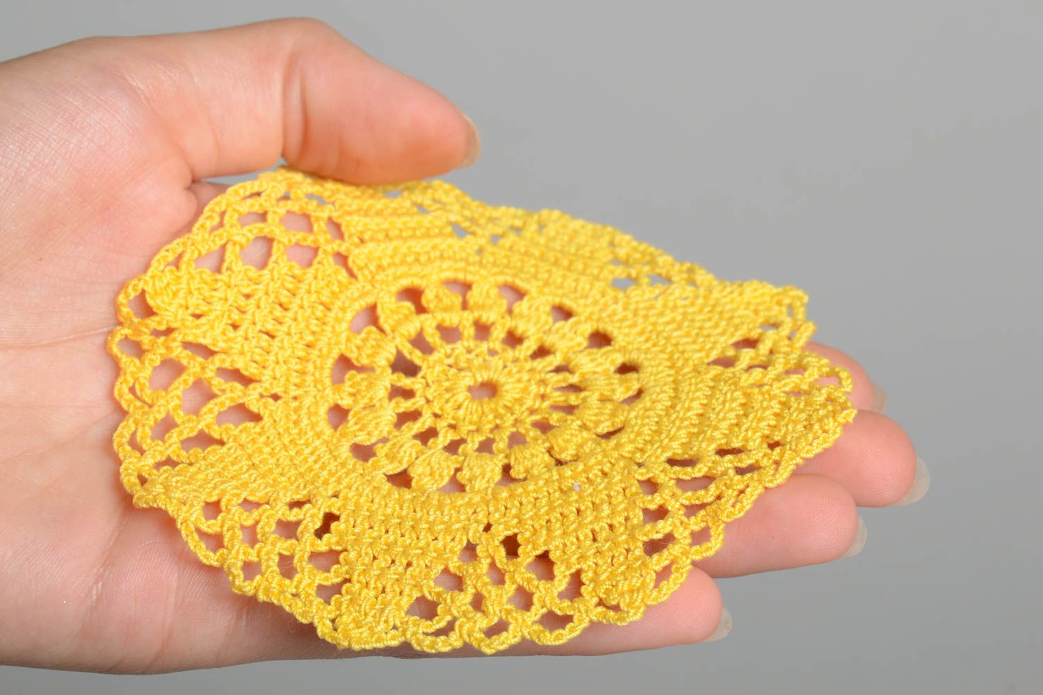 Handmade openwork napkins crochet napkins kitchen napkin interior ideas photo 3