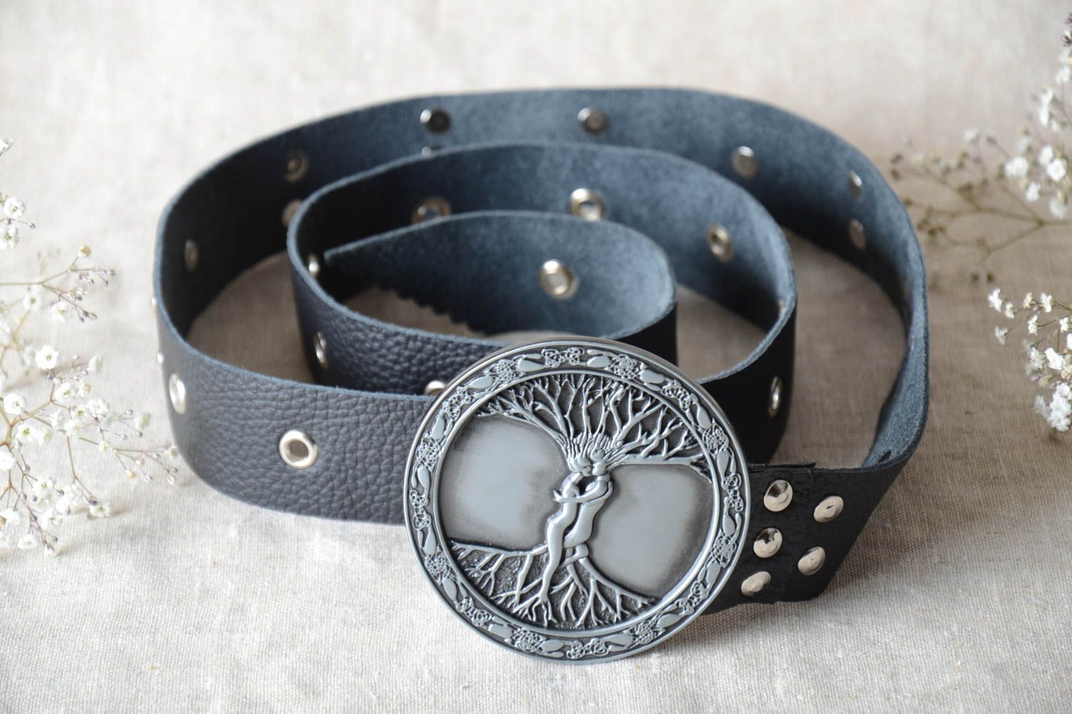 Women belt handmade leather goods designer belts accessories for women photo 1