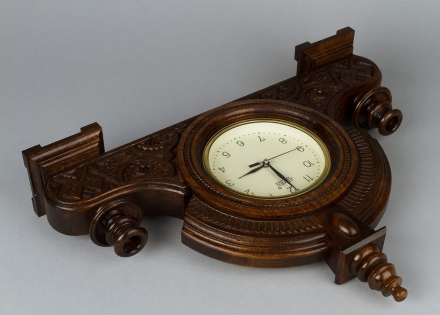 Elegant wooden clock photo 4