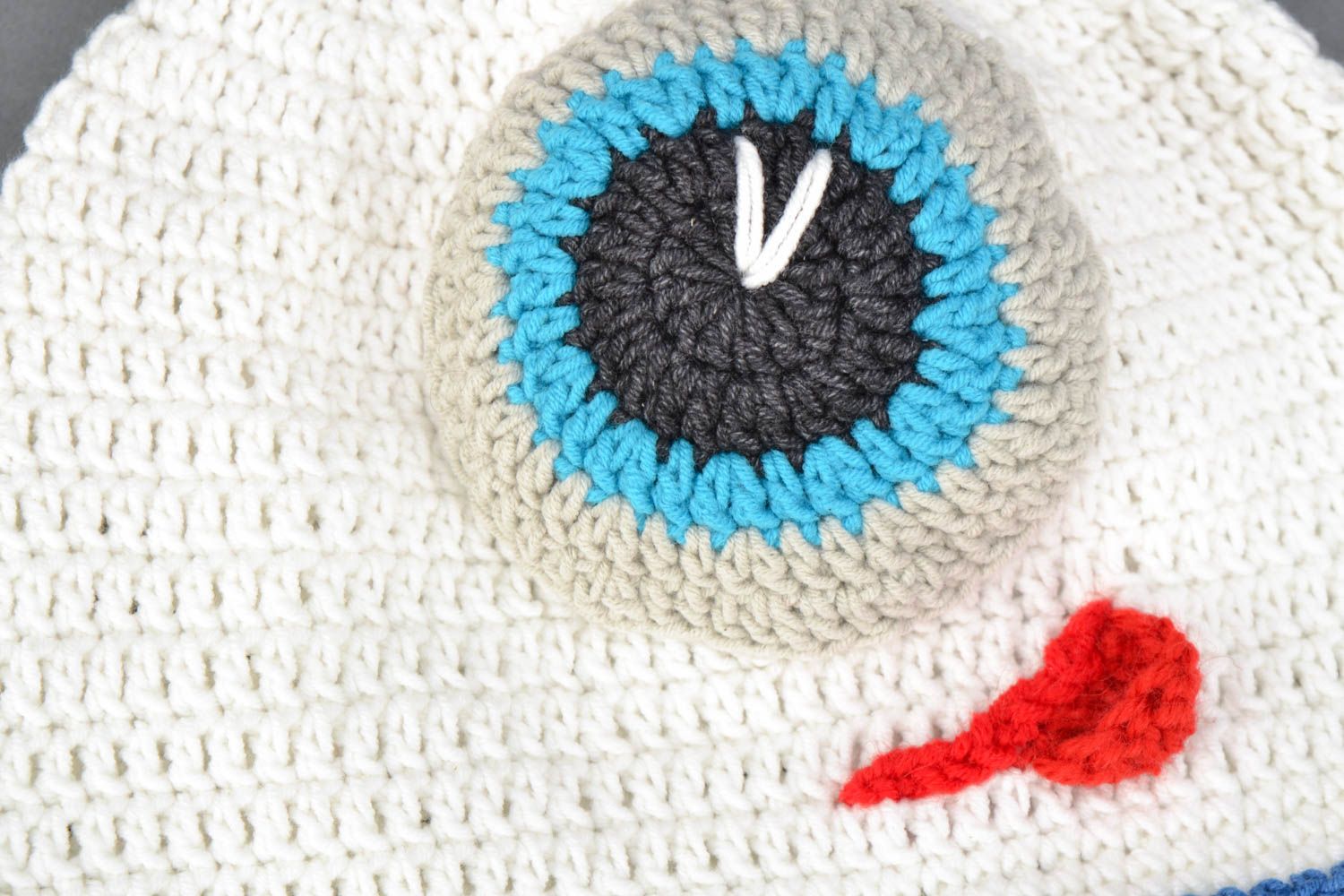 Crochet children's hat Alien photo 4