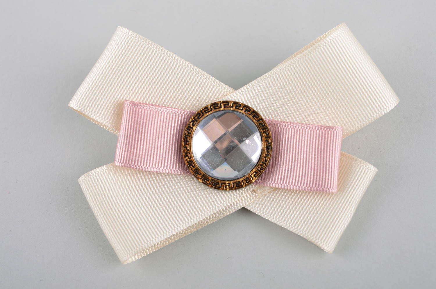 Festive brooch handmade textile brooch designer accessory for women nice gift photo 2