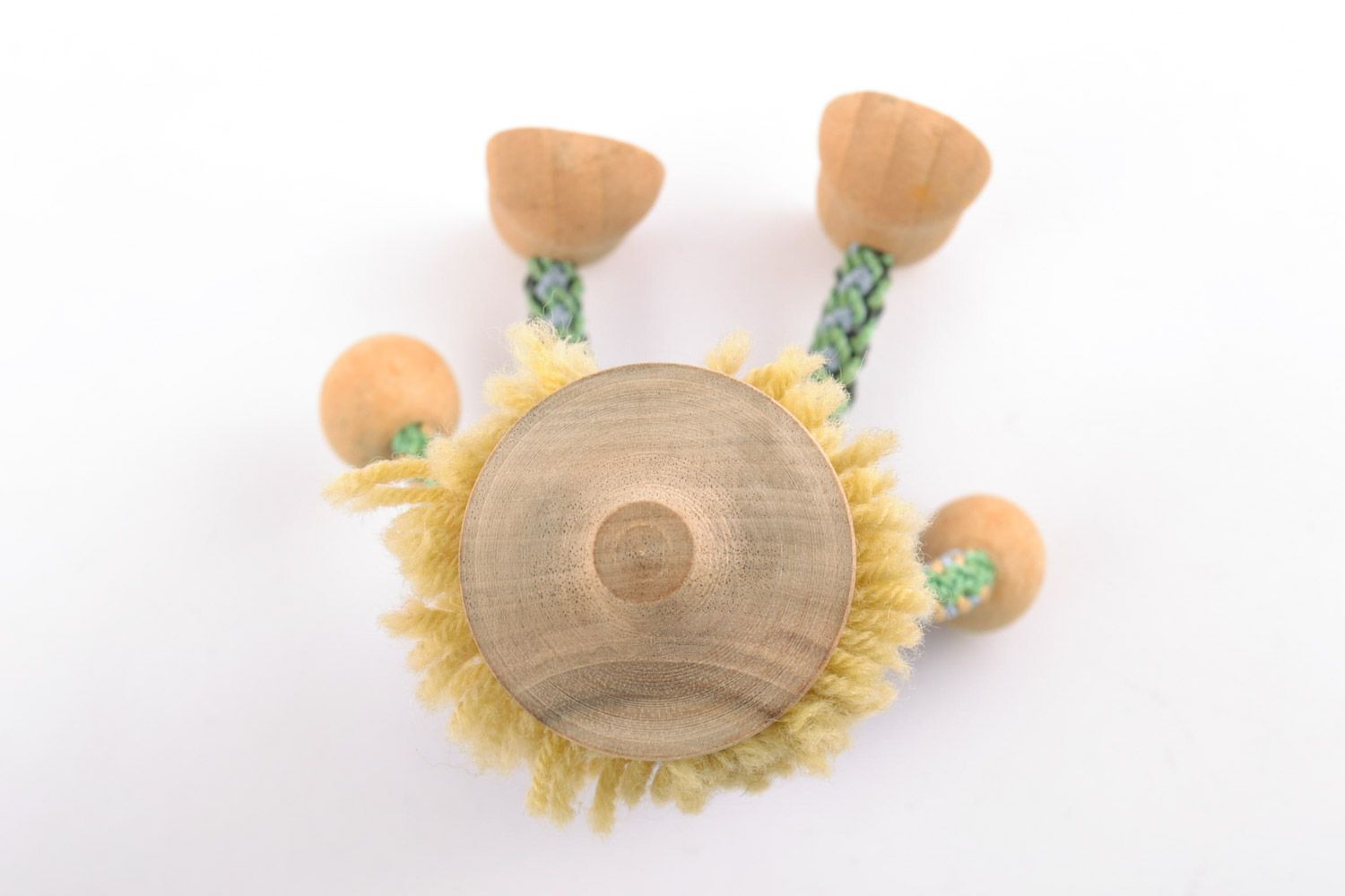 Красивая деревянная игрушка Казак в этно-наряде хэнд мэйд расписная для детей фото 5