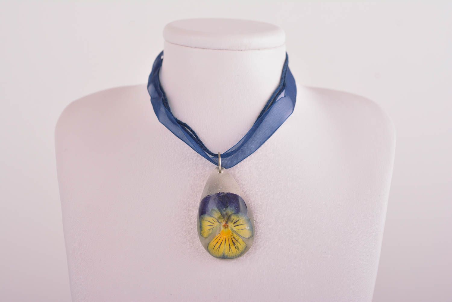 Handmade pendant unusual pendant designer accessory epoxy resin accessory photo 3