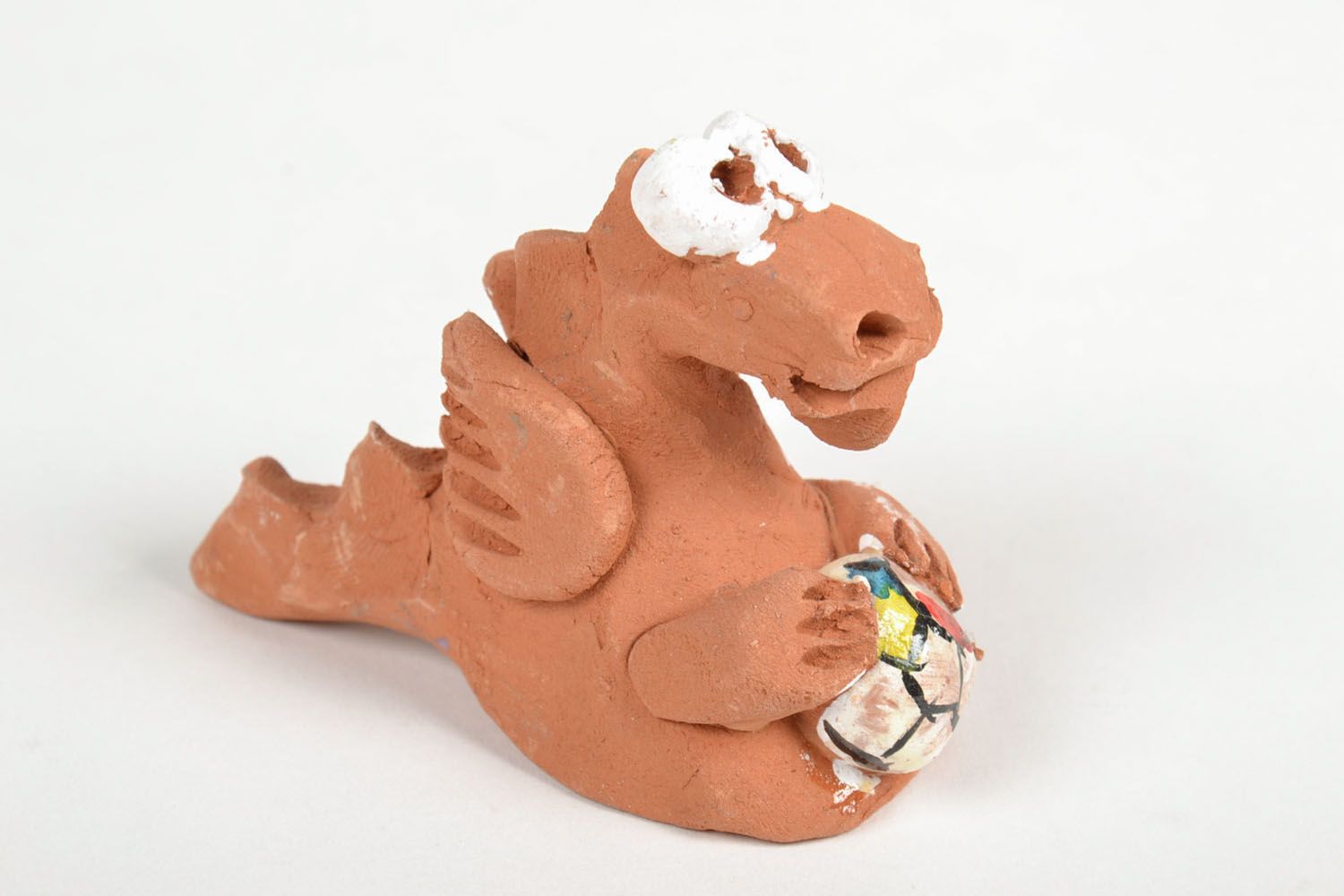 Figura de argila do dragão  foto 1