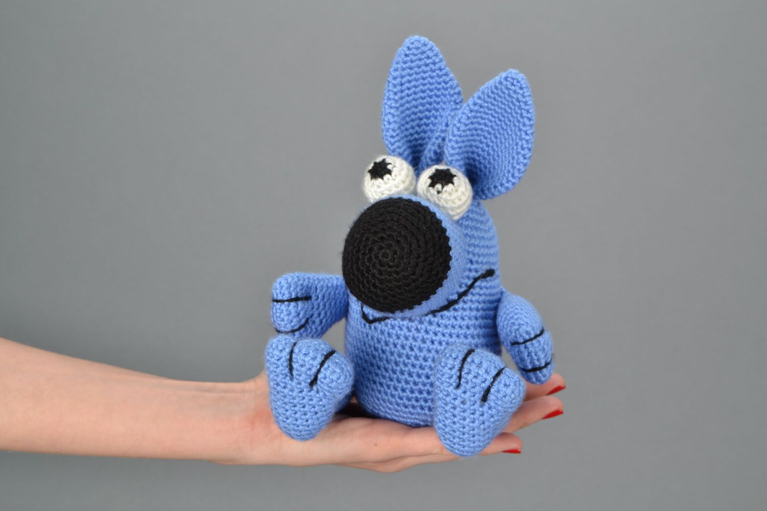 Crocheted toy Wolf photo 2