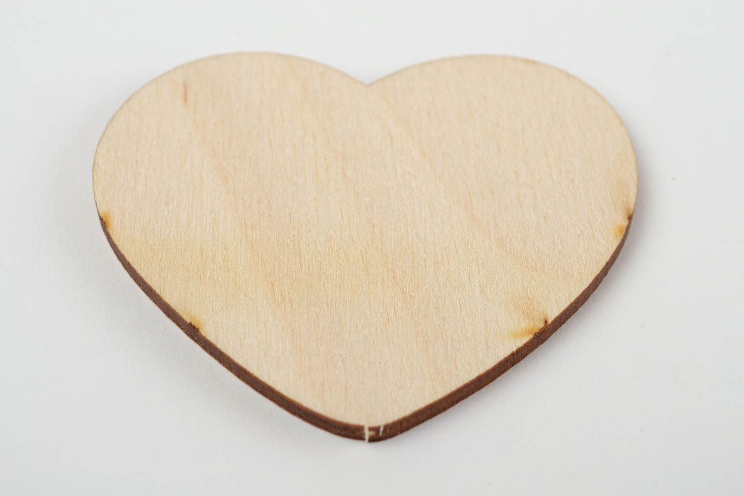 Romantische Figur zum Bemalen Herz Holz Rohling Miniatur Figur Handarbeit schön foto 5