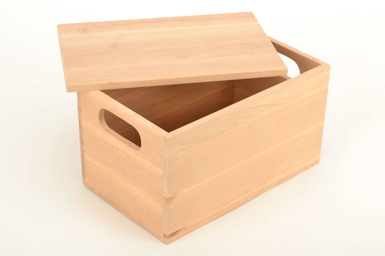 Caja de madera para costura, pieza para decoupage foto 3