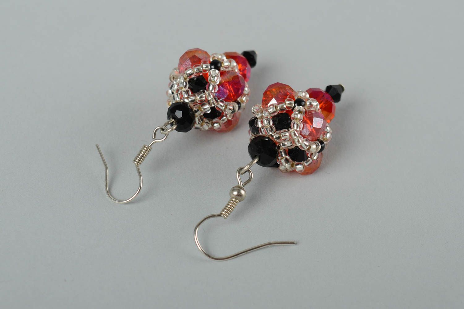 Designer earrings handmade beaded jewelry accessories for women present for her photo 2