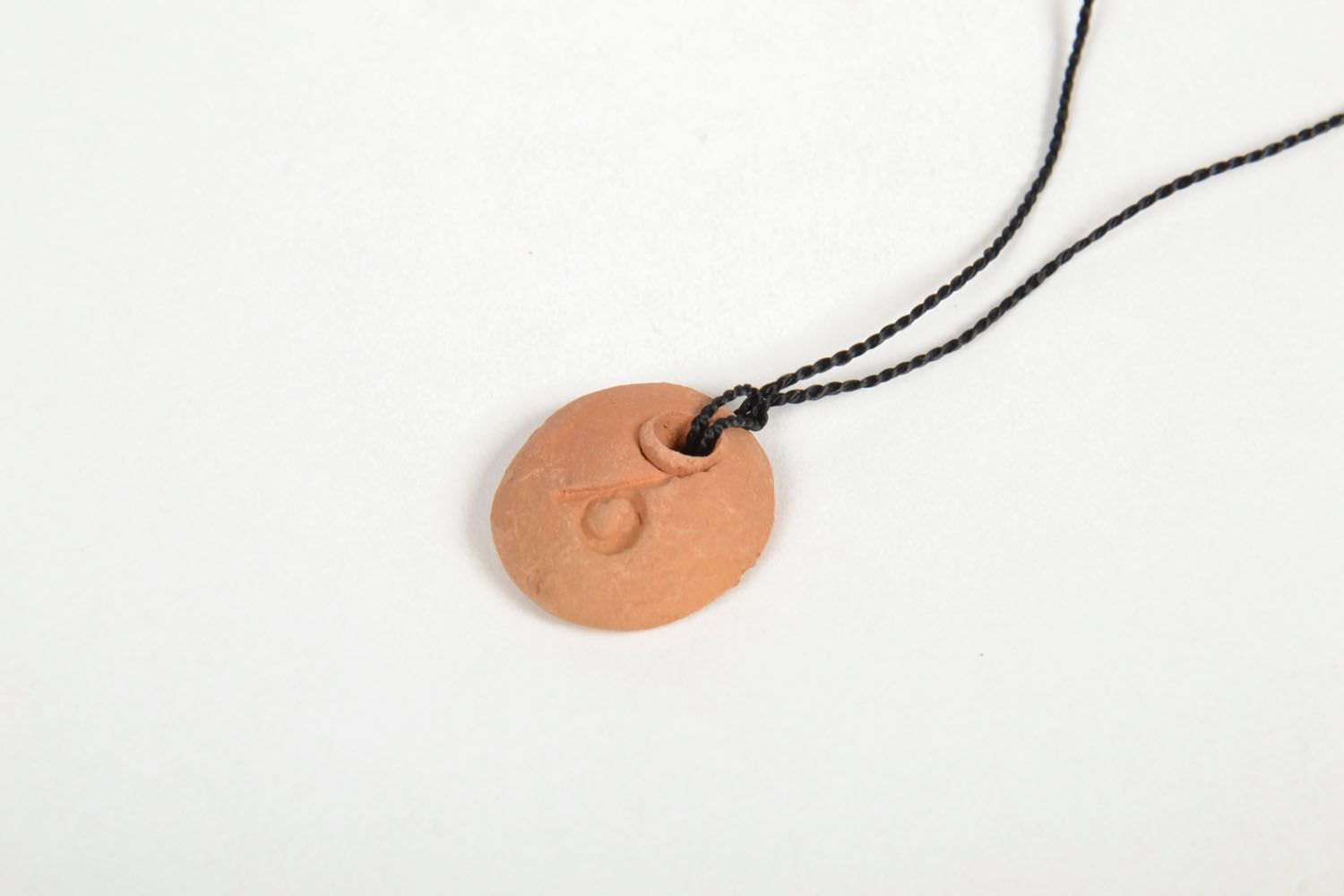 Clay pendant for Capricorn zodiac sign photo 2