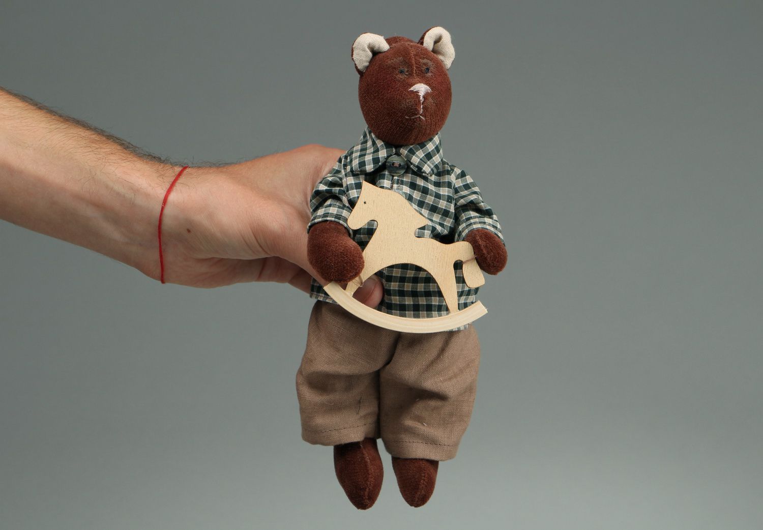Handmade toy Bear photo 3