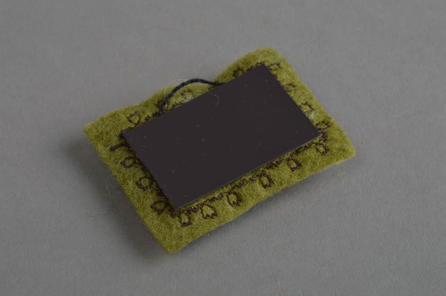 Kühlschrank Magnet Biene aus Wolle von Handarbeit für Kinder Geschenk handmade foto 5