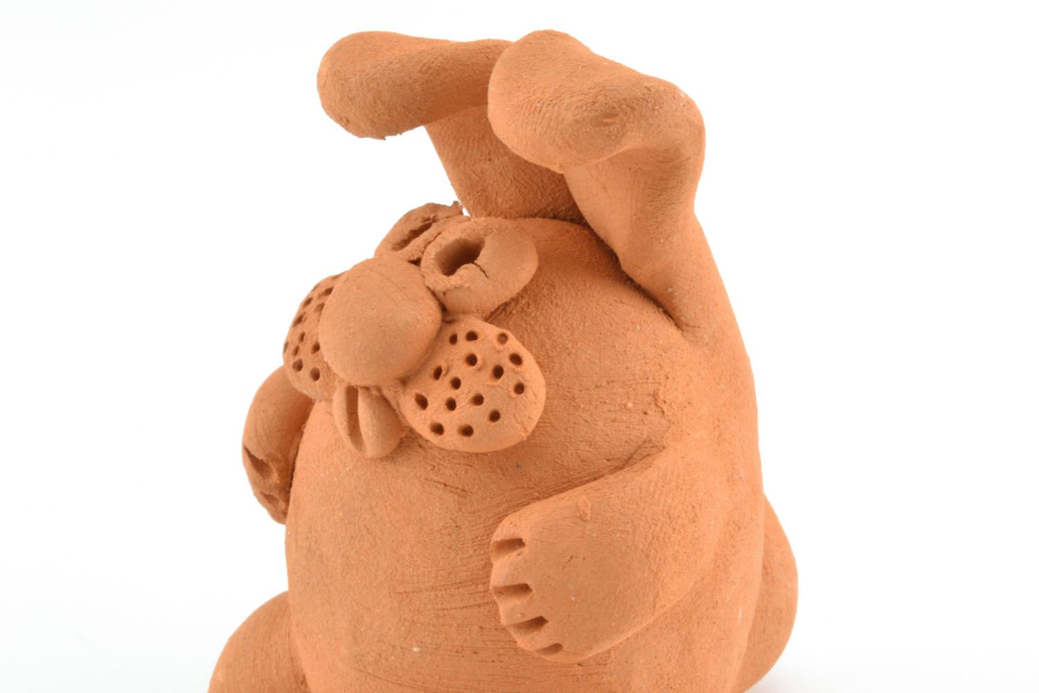 Clay statuette Rabbit photo 3