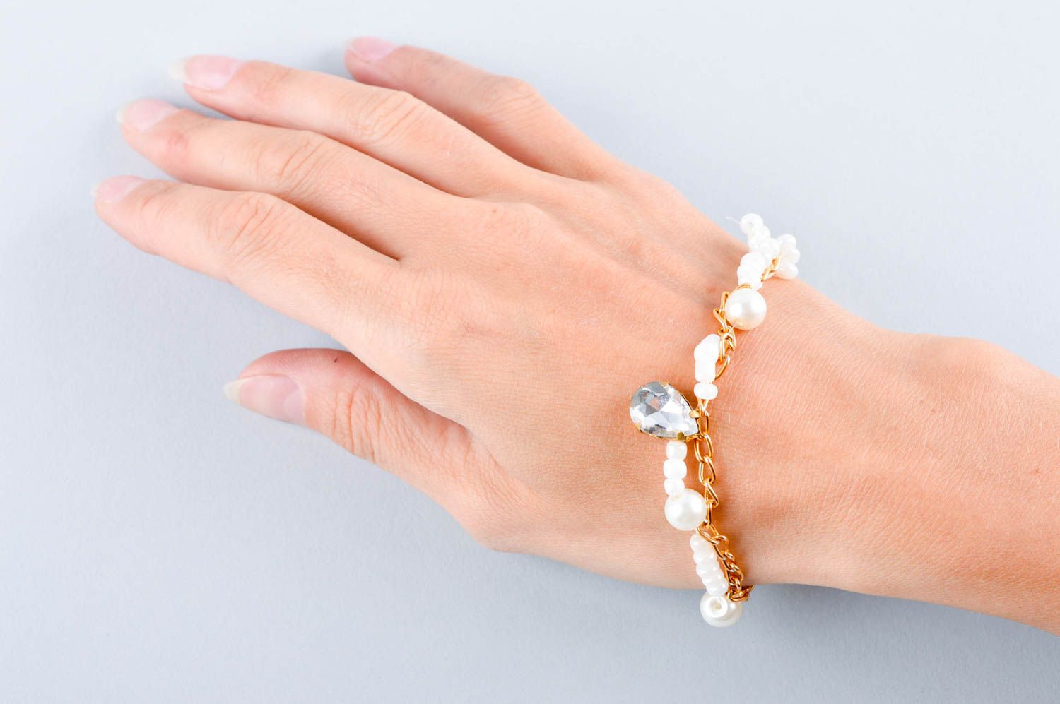 Handmade bracelet designer bracelet beads accessory unusual gift beaded jewelry photo 5