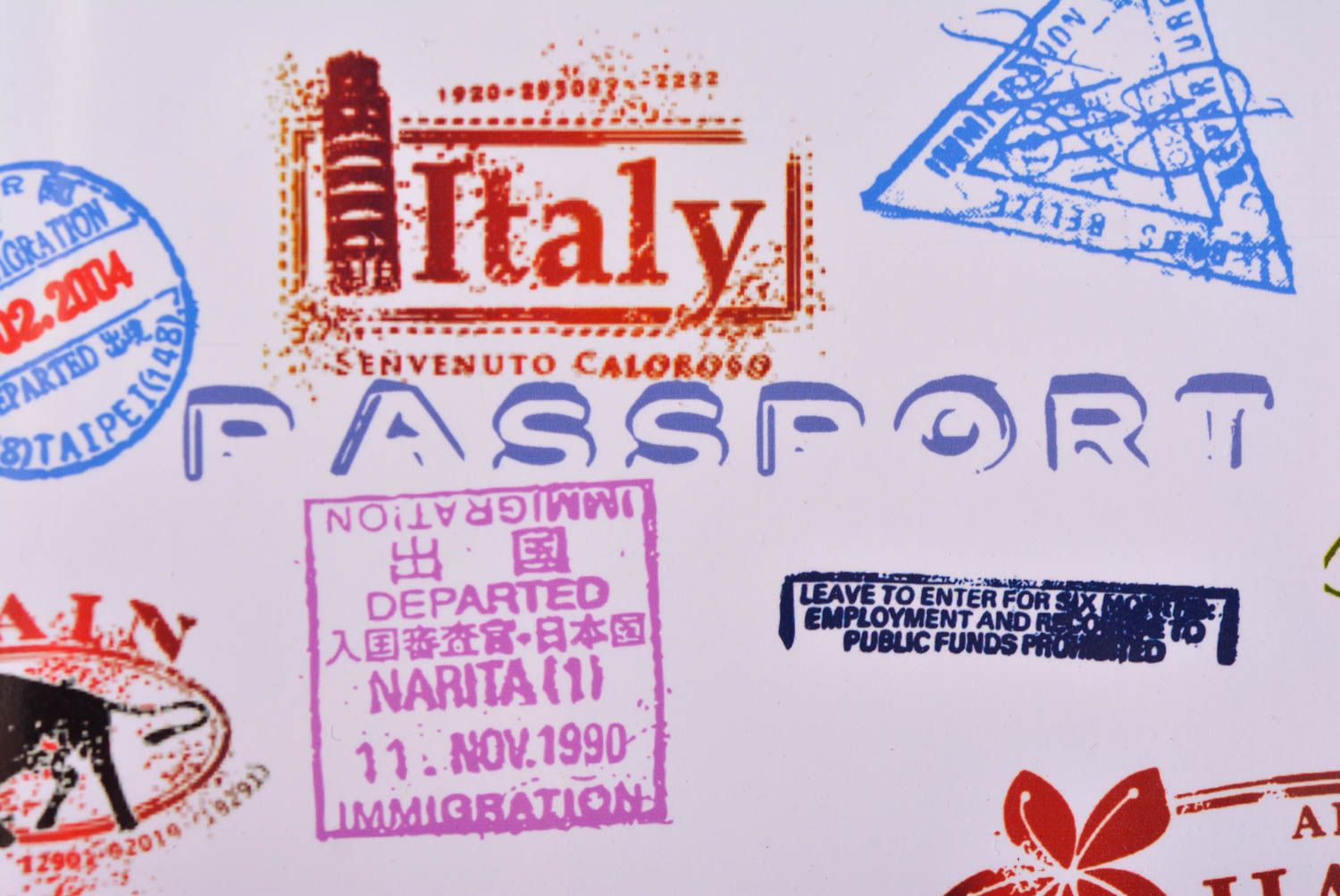 Handmade Etui Reisepass originell Pass Schutzhülle stilvoll Ausweis Schutzhülle foto 3
