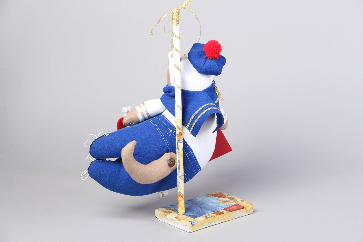Designer soft doll with stand Flying Cat photo 3