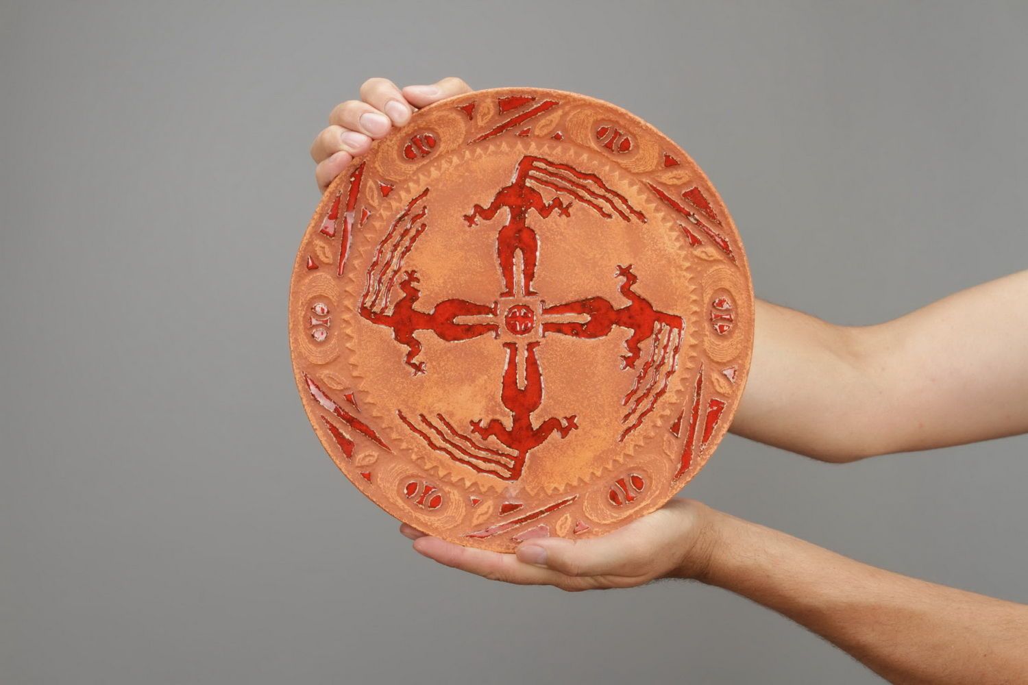 Ceramic decorative plate photo 2