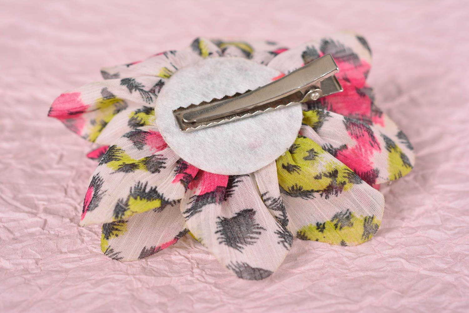 Handmade hair clip designer hair clip unusual accessory gift for girls photo 4