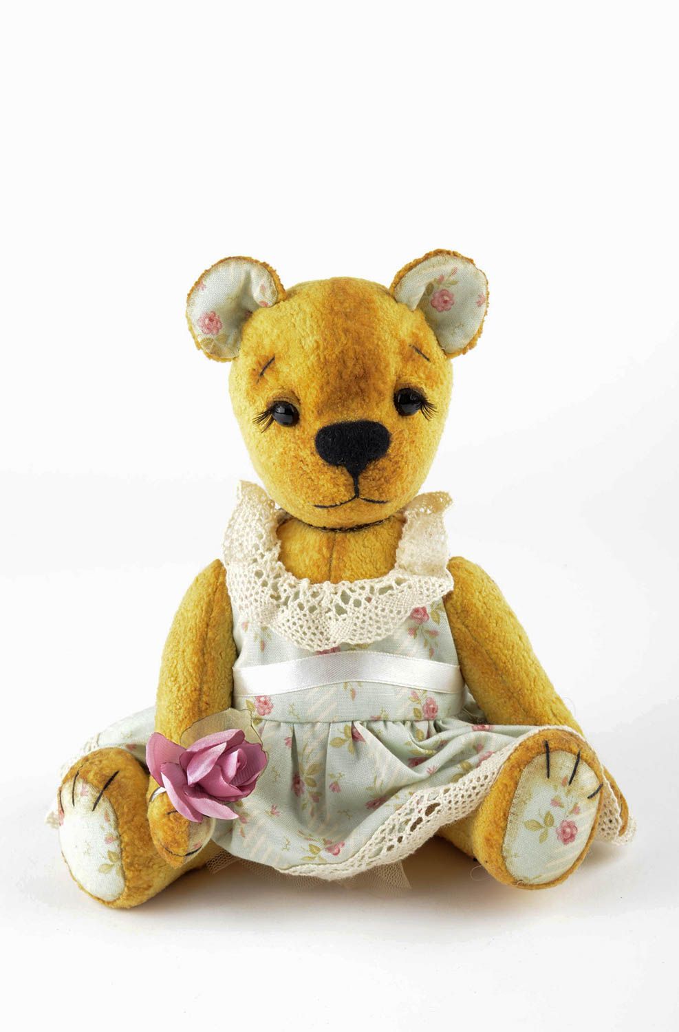 Jouet enfant fait main Peluche en tissu Cadeau original Déco chambre enfant photo 3