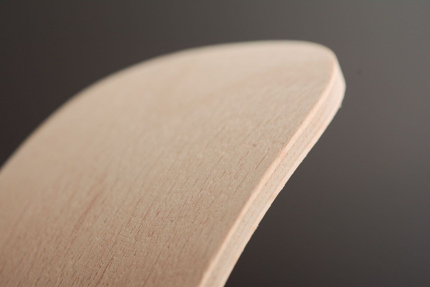 Base de madera para el pasador del pelo Ovalo foto 5
