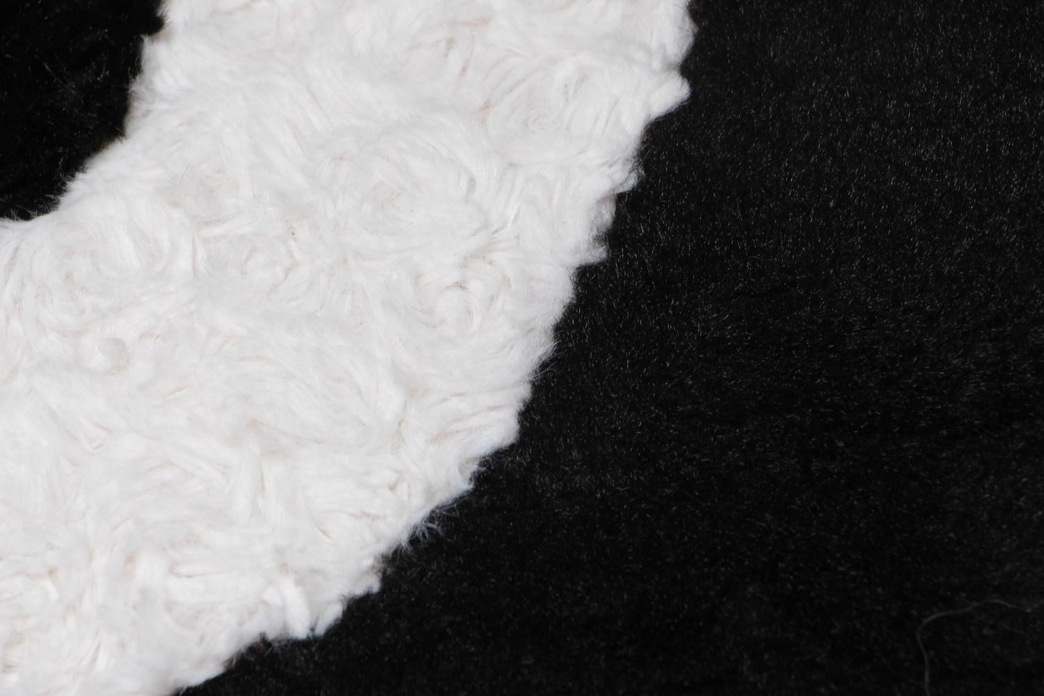 Cuscino yin yang fatto a mano cuscini per divani di pelliccia artificiale foto 2