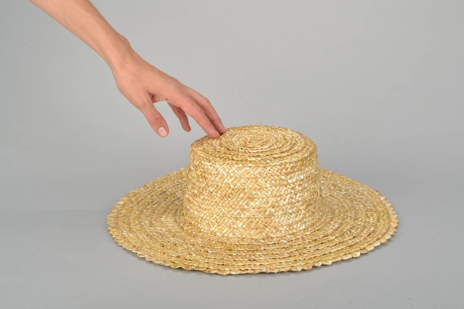 Straw hat for men photo 2