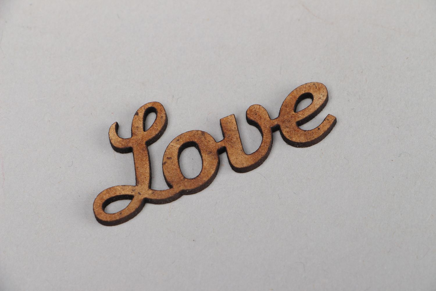 Handmade craft blank lettering Love photo 1