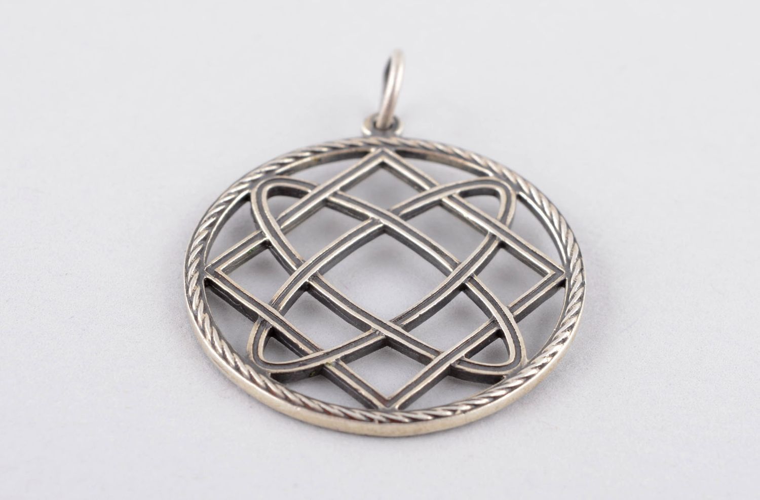 Bronze pendant for women handmade bronze accessories metal jewelry metal pendant photo 2