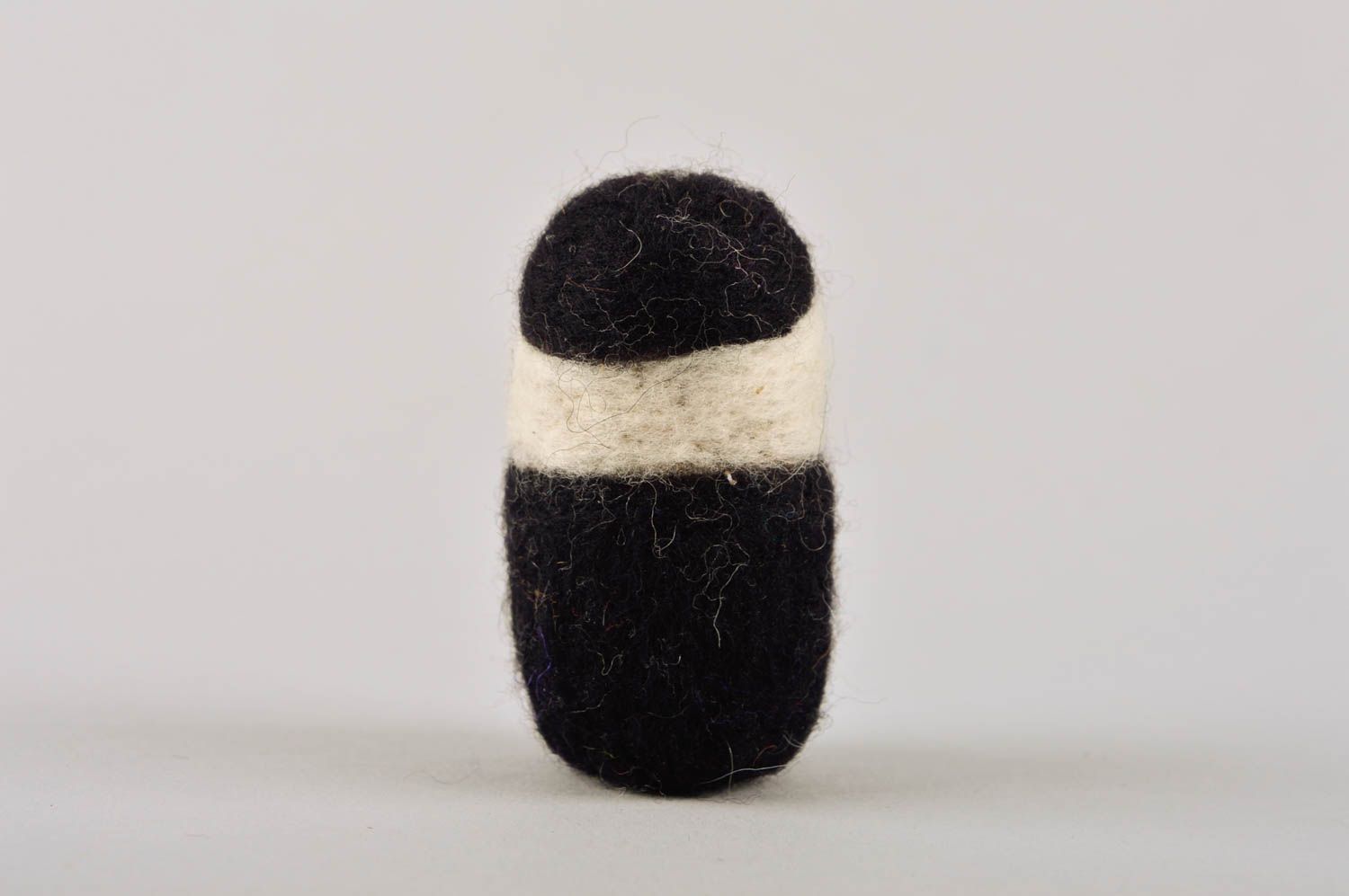 Juguete artesanal de lana de merinos muñeco de peluche regalo original para niño foto 4