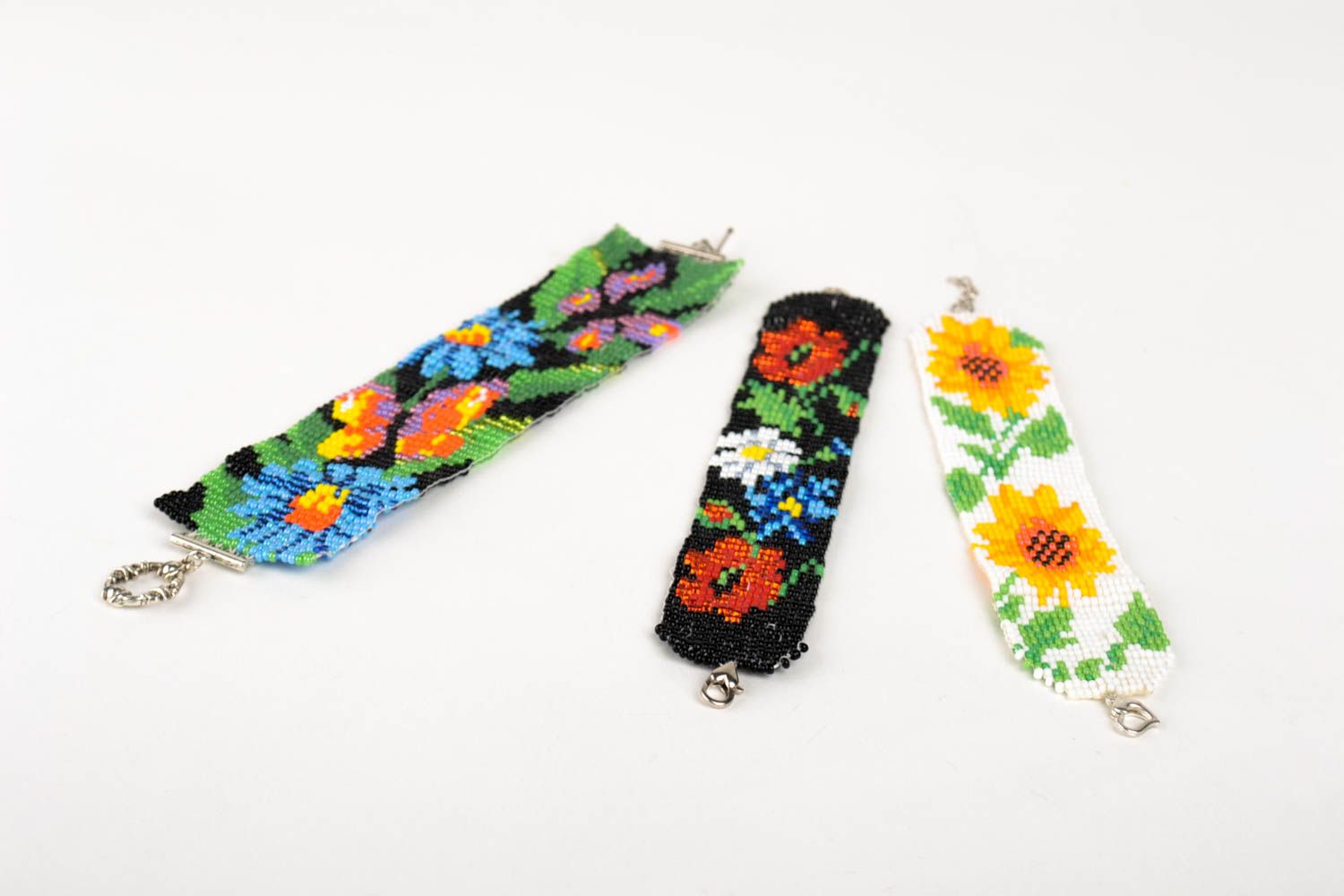 Armbänder aus Glasperlen handmade Designer Schmuck Armbänder für Damen foto 4