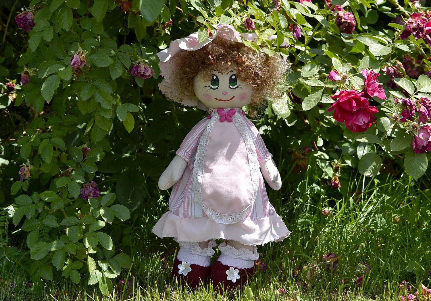 Мягкая кукла Лиза фото 1