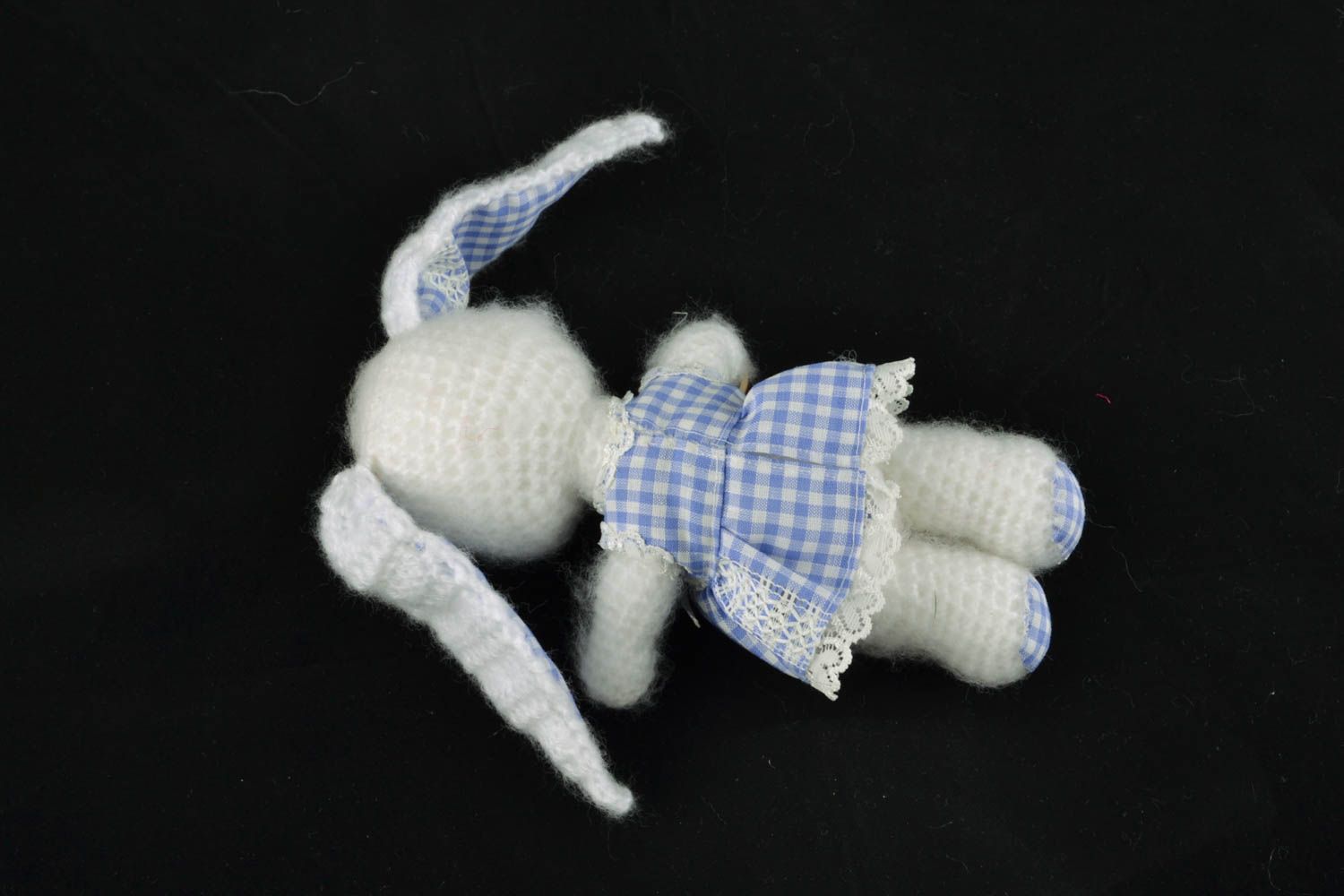 Crochet toy hare photo 3