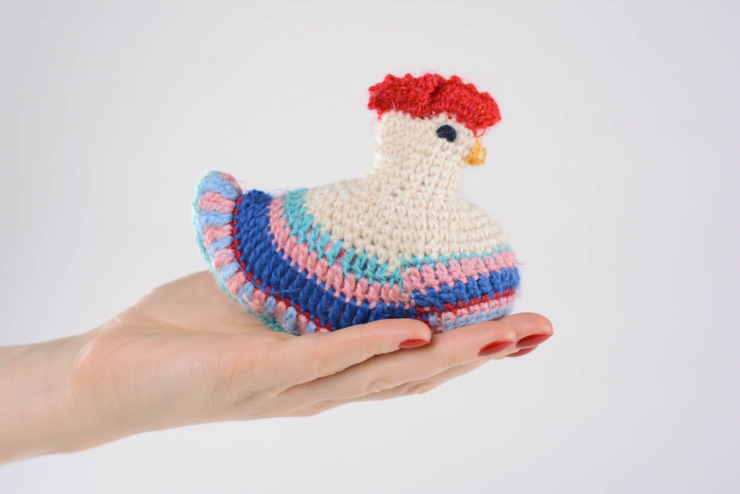 Crochet Easter egg cap photo 1