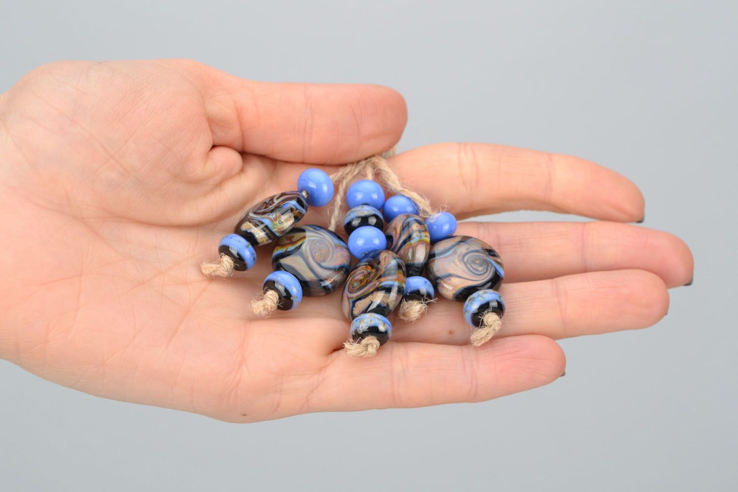 Handmade glass beads Candies photo 2