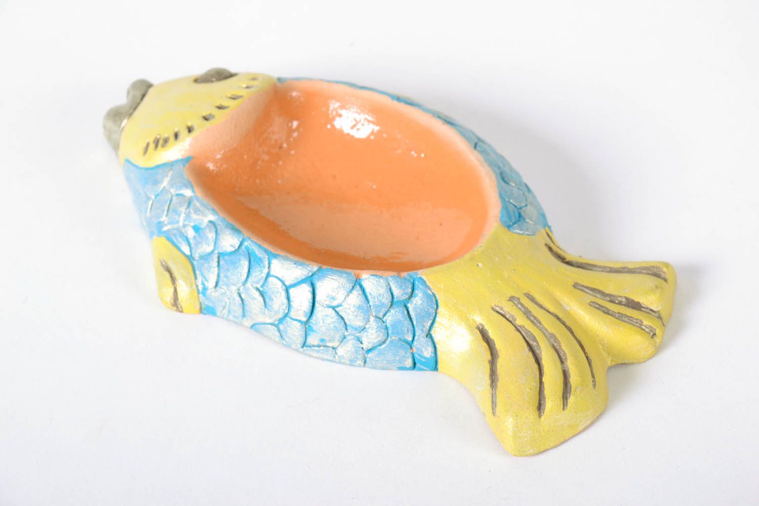 Ceramic ashtray Fish photo 2