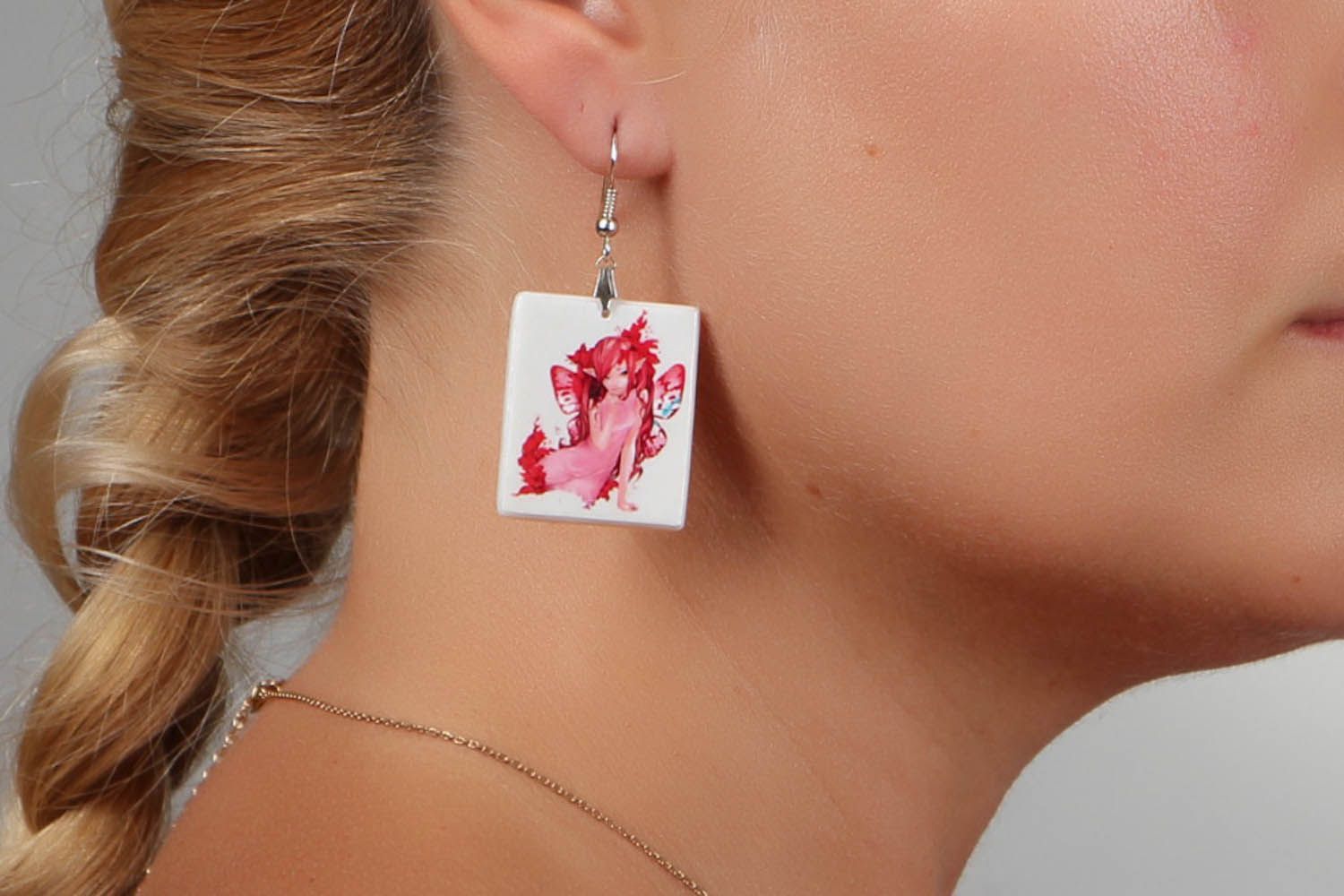 Polymer earrings photo 4