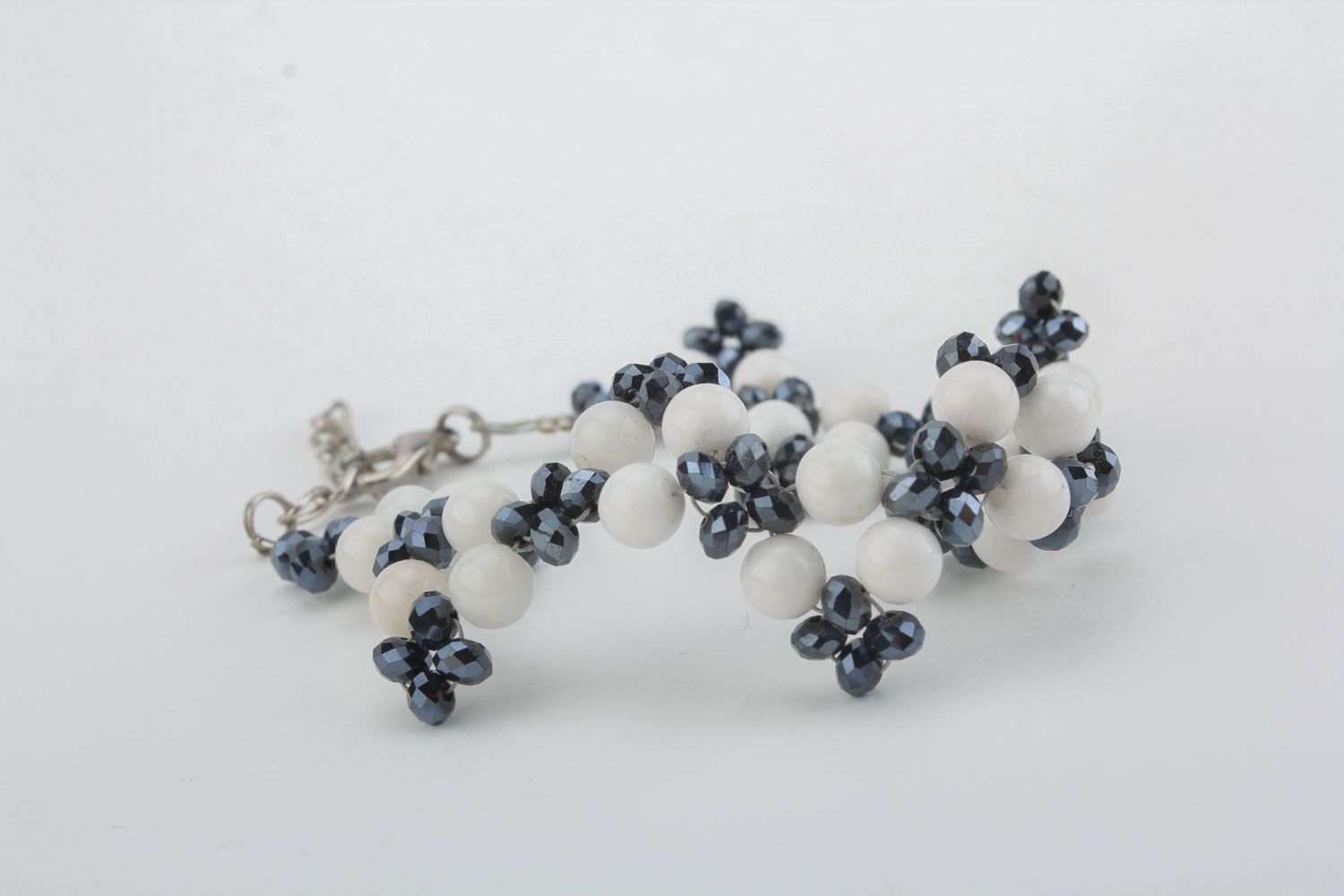 Women's bracelet with natural stone photo 3