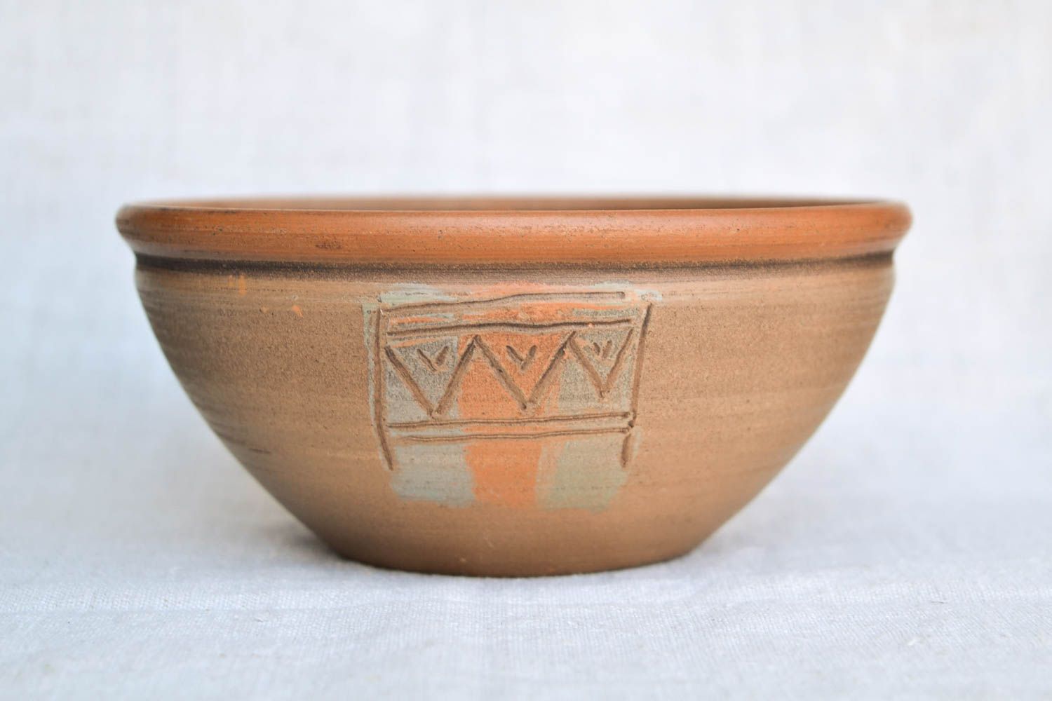 Handmade Keramik Geschirr Keramik Schüssel Küchen Deko Geschenk für Frauen 400ml foto 3