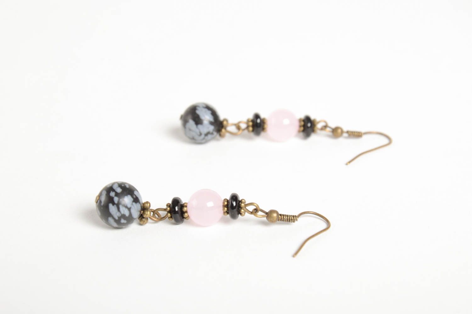 Handmade designer earrings dangling cute earrings trendy earrings with charms photo 5