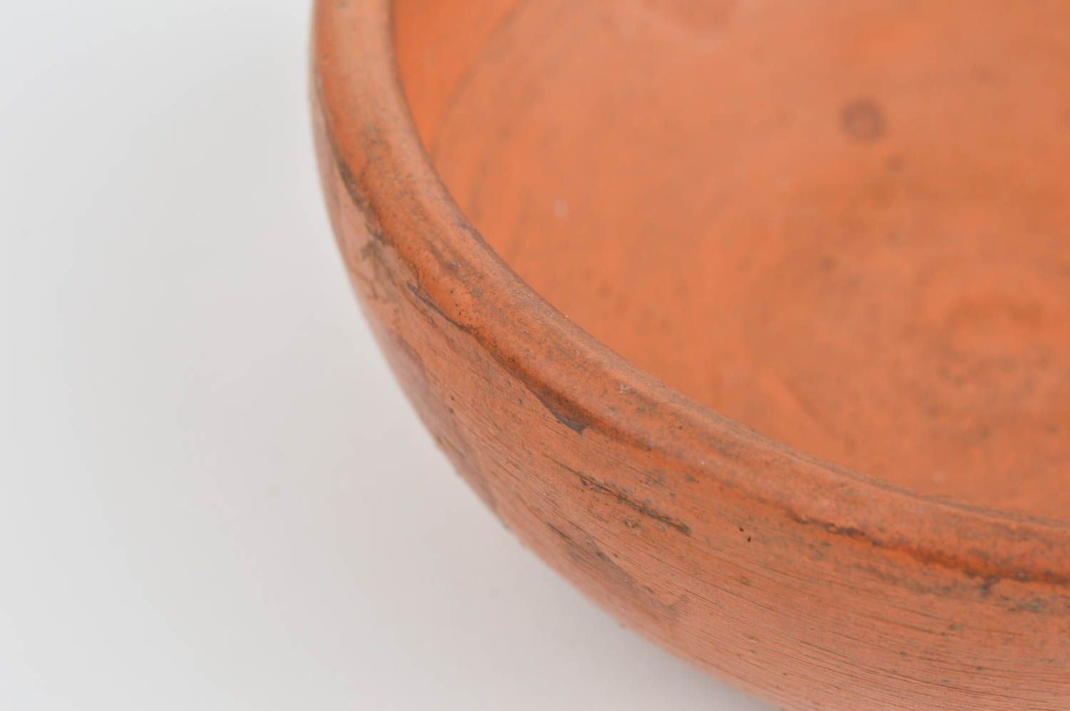 Handmade ceramic bowl unusual clay bowl table setting ideas pottery works photo 5