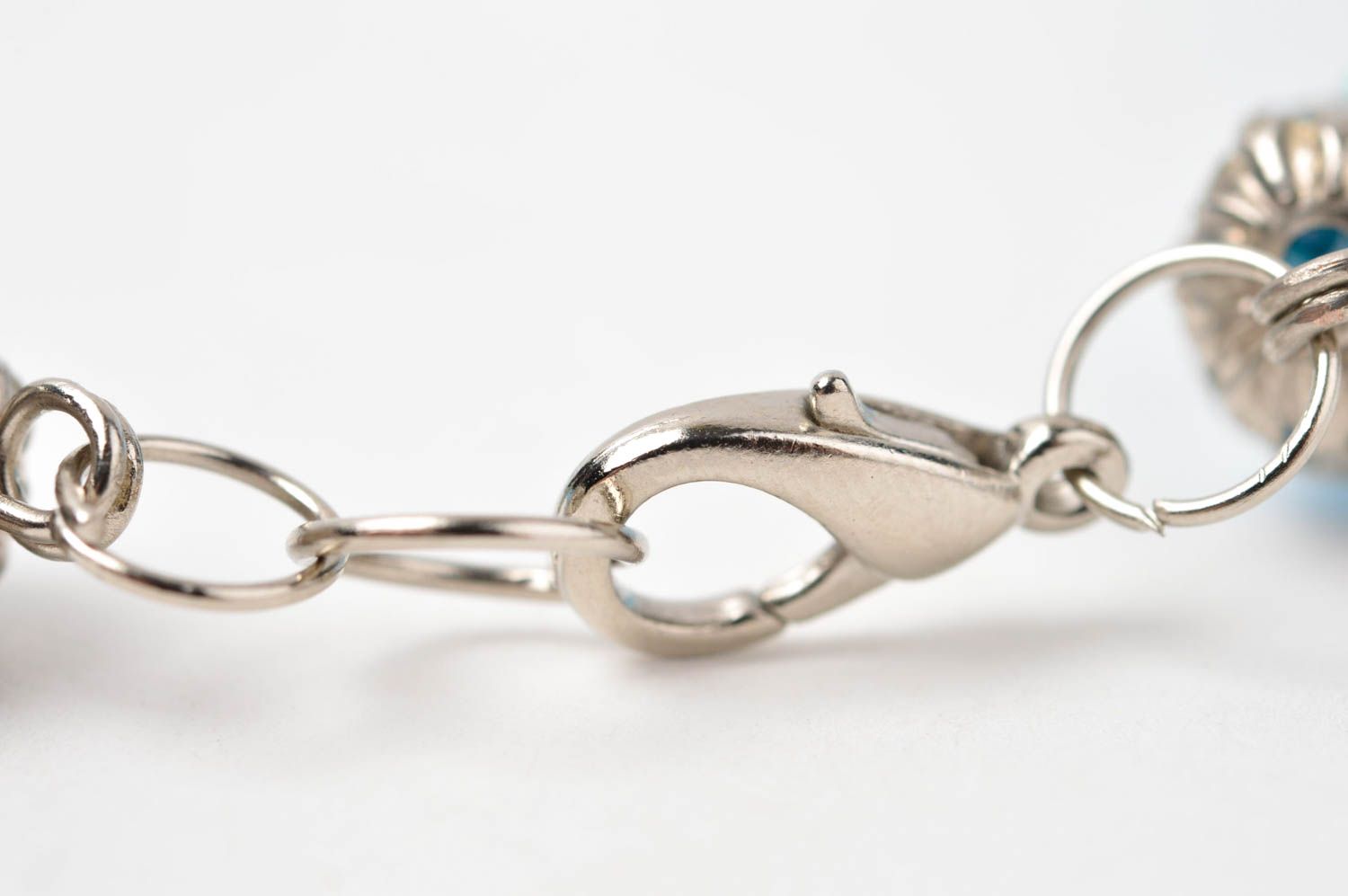 Handmade beaded cord necklace stylish beaded accessory elegant jewelry photo 4