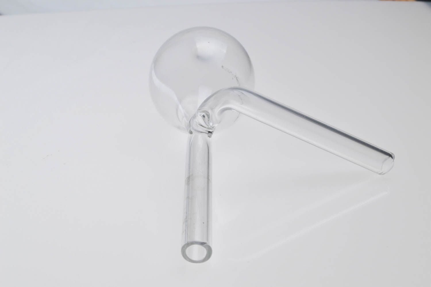 Handmade alcohol dispenser glass bottle glass vial designer glassware  photo 3
