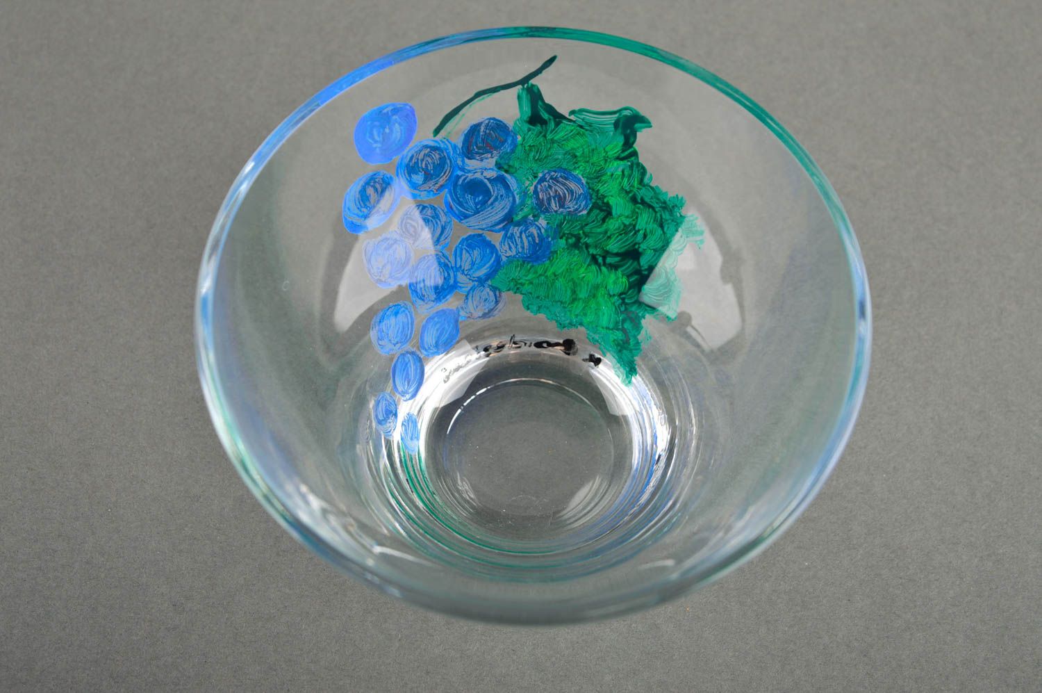 Geschirr Glas handmade Geschenk Idee Teller Glas Haus Dekor bunt originell schön foto 5