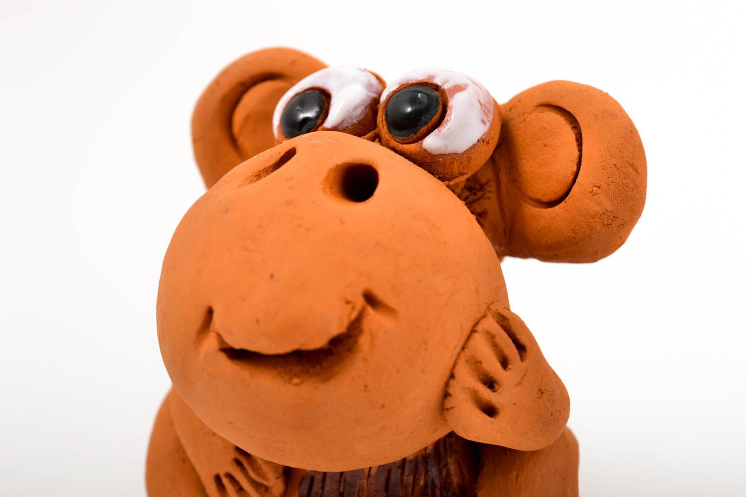 Handmade Tier Figuren originell Figuren aus Ton lustig Deko Glocken Haus Deko 2 foto 3
