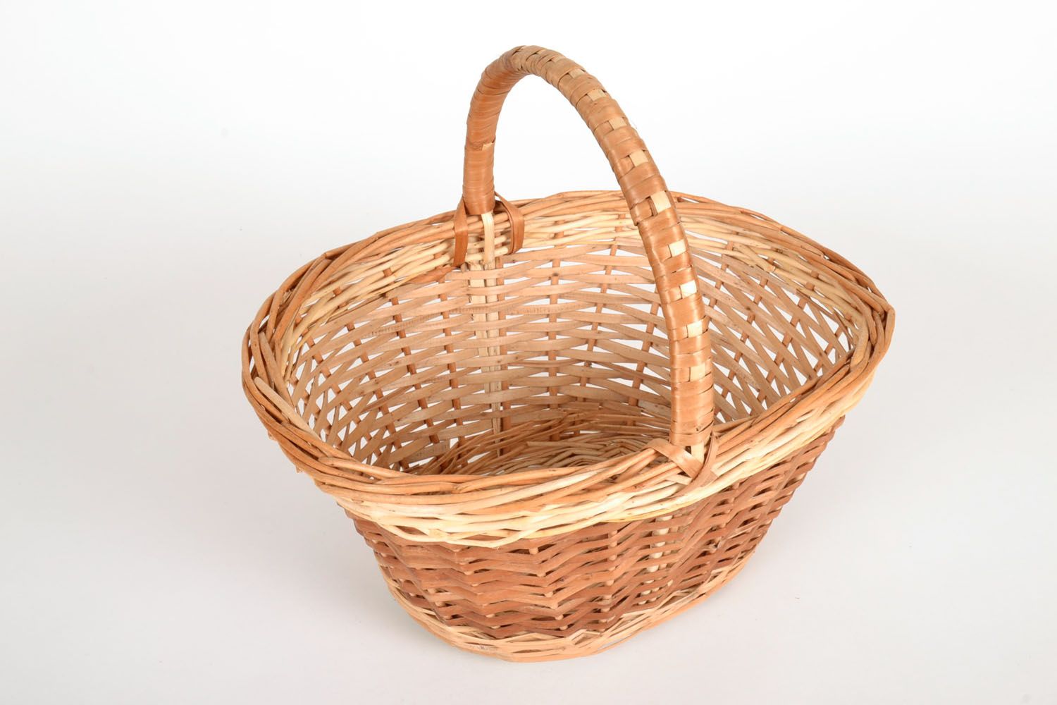 Eco friendly wicker basket photo 4