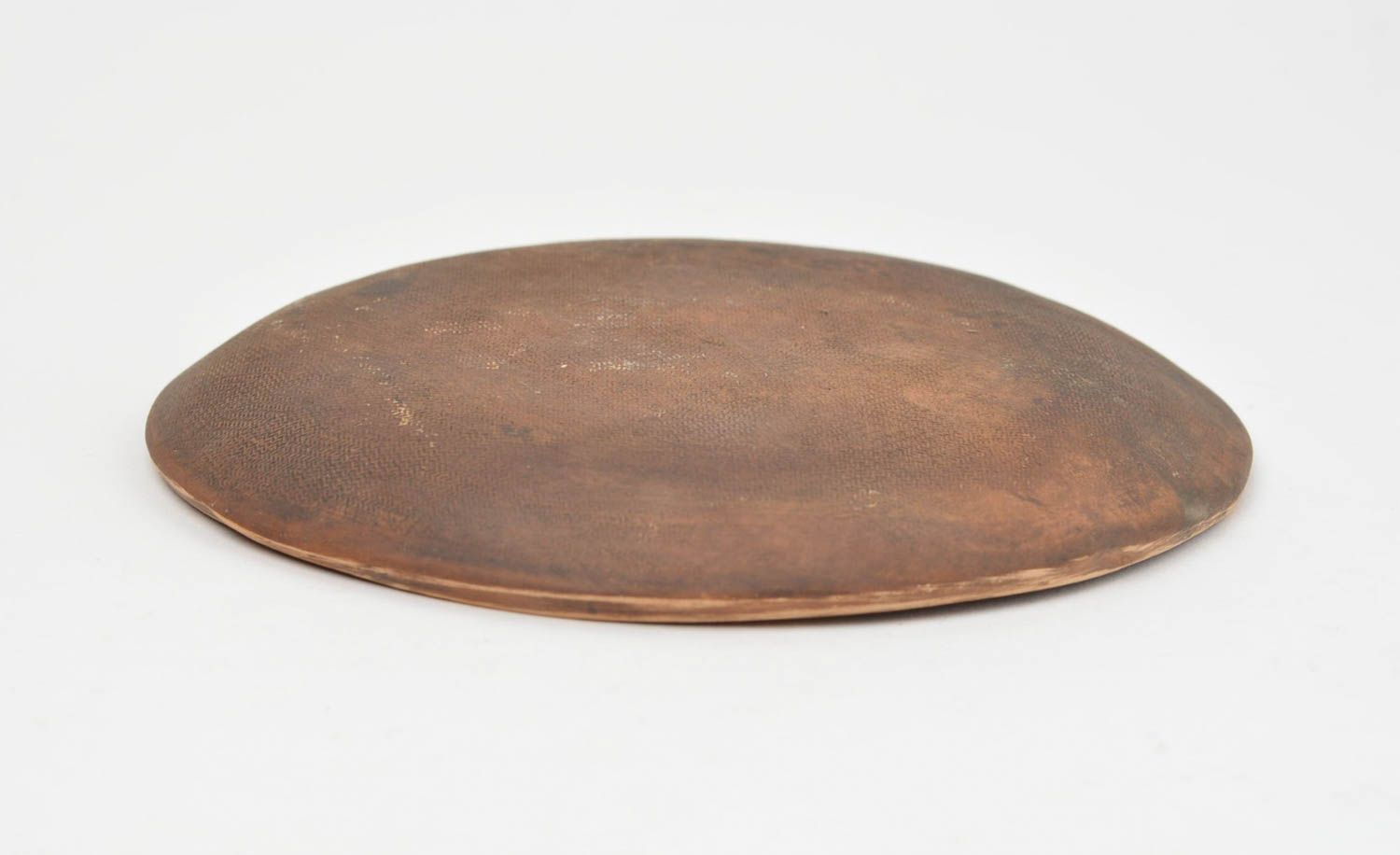 Handmade 5 inches ceramic platter for table décor 0,28 lb photo 5