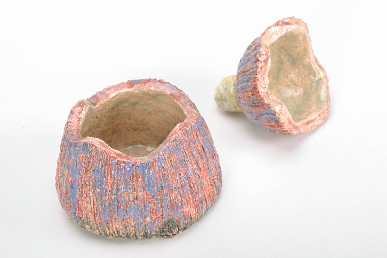 Azucarera de cerámica original con tapa foto 3
