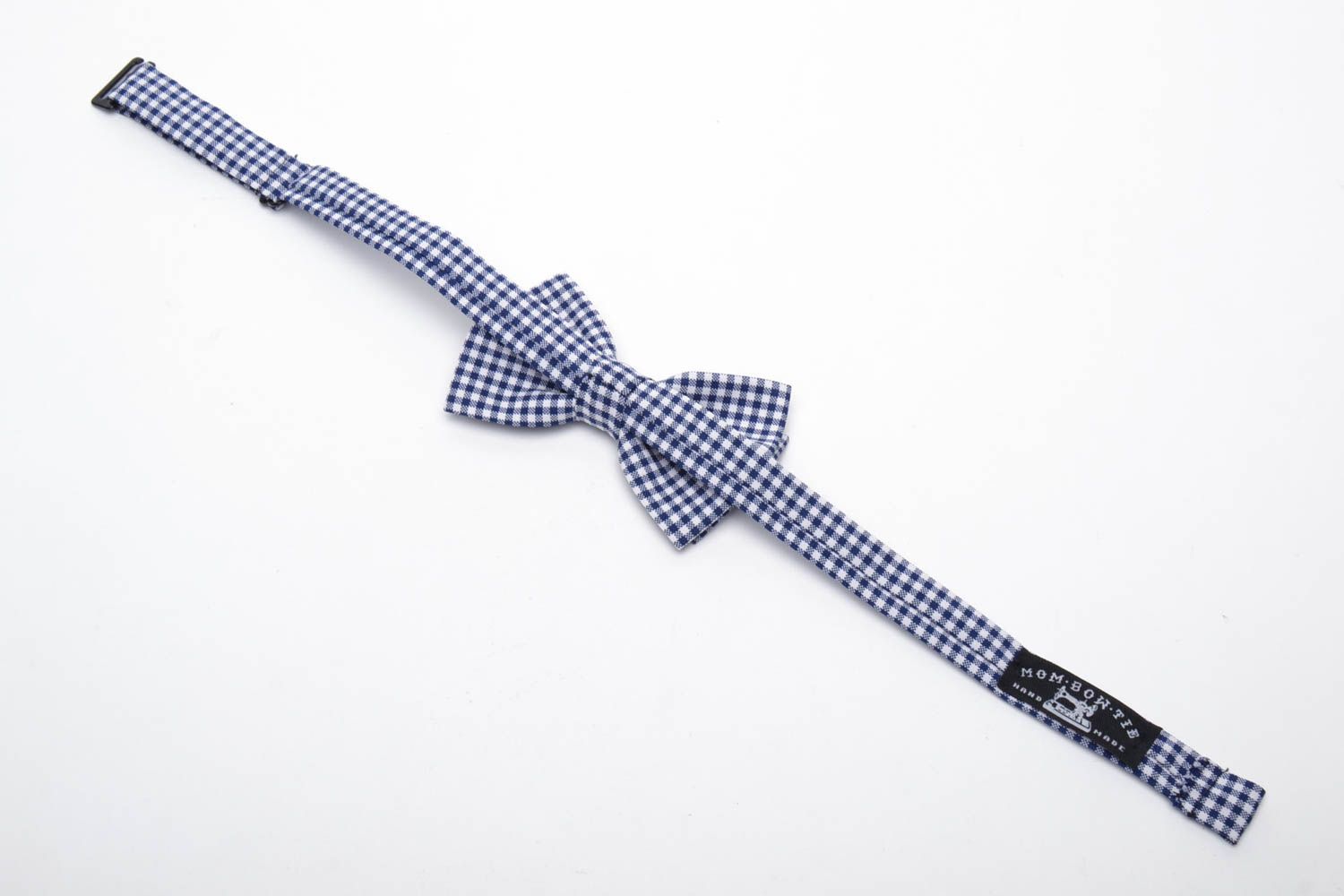 Checkered bow tie photo 4